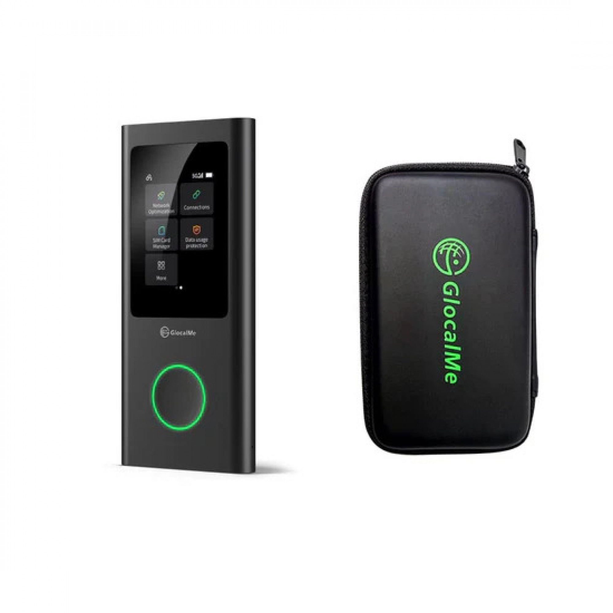 Мобільний WiFi роутер (5G/4G LTE) GlocalMe Numen Air 5G Black NomadsFi